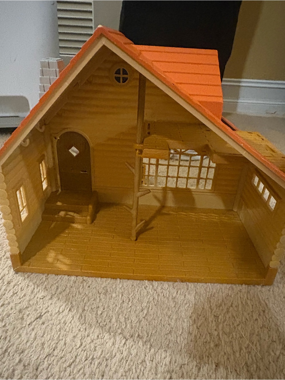 Sylvanian Families Calico Critters Incomplete Log Cabin